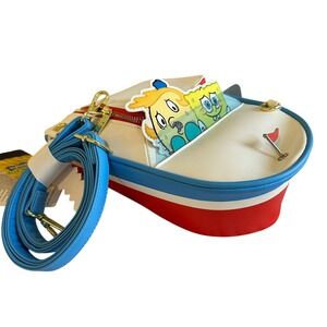 Loungefly Nickelodeon Spongebob Mrs Puffs 25th Anniversary Boat Crossbody NWT
